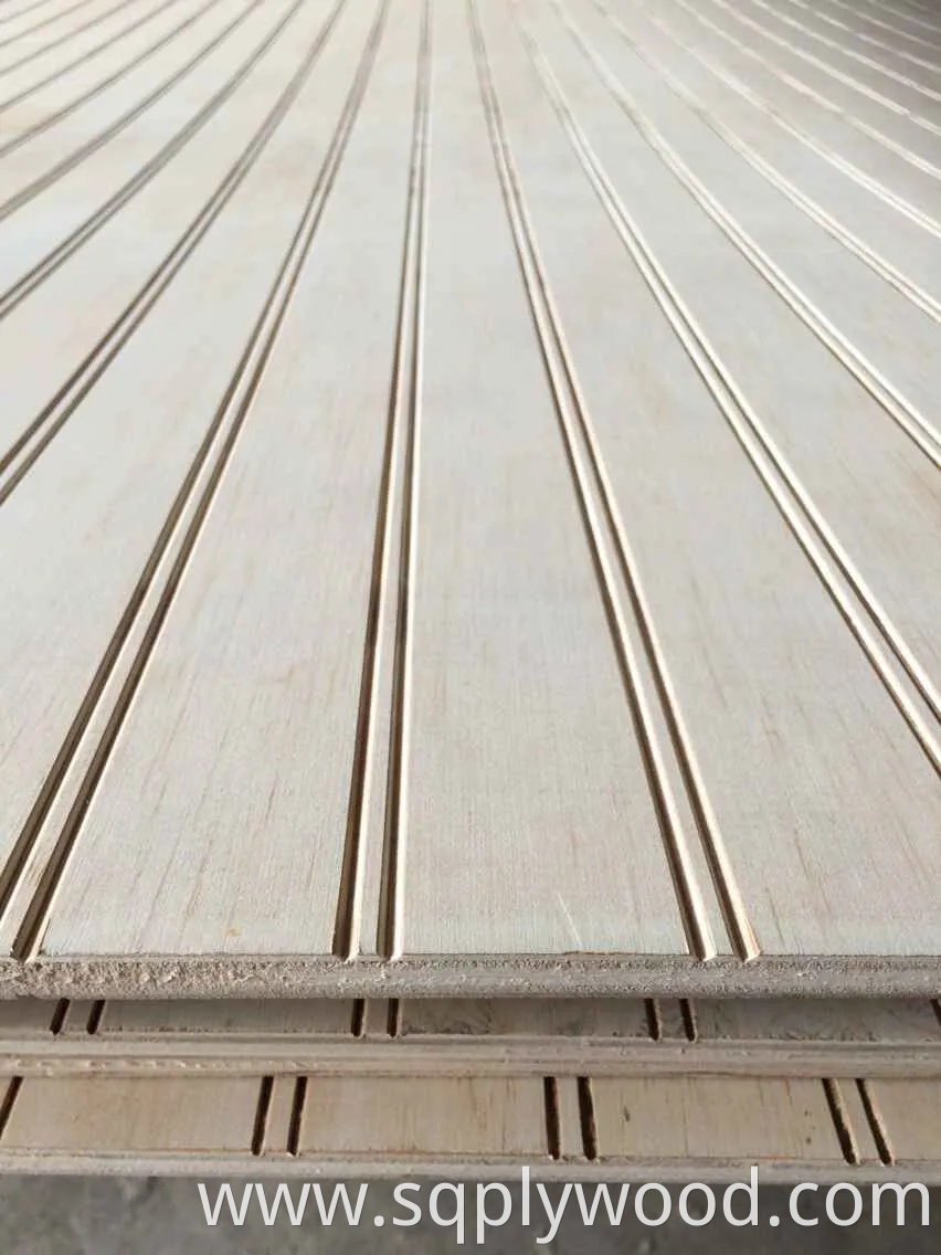 Factory-Groove and Slot White Melamine MDF in 12mm 15mm 18mm